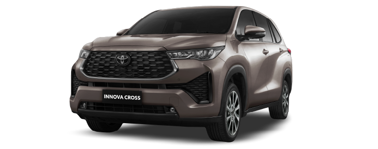 Màu Nâu Đồng Toyota Innova Cross 2024